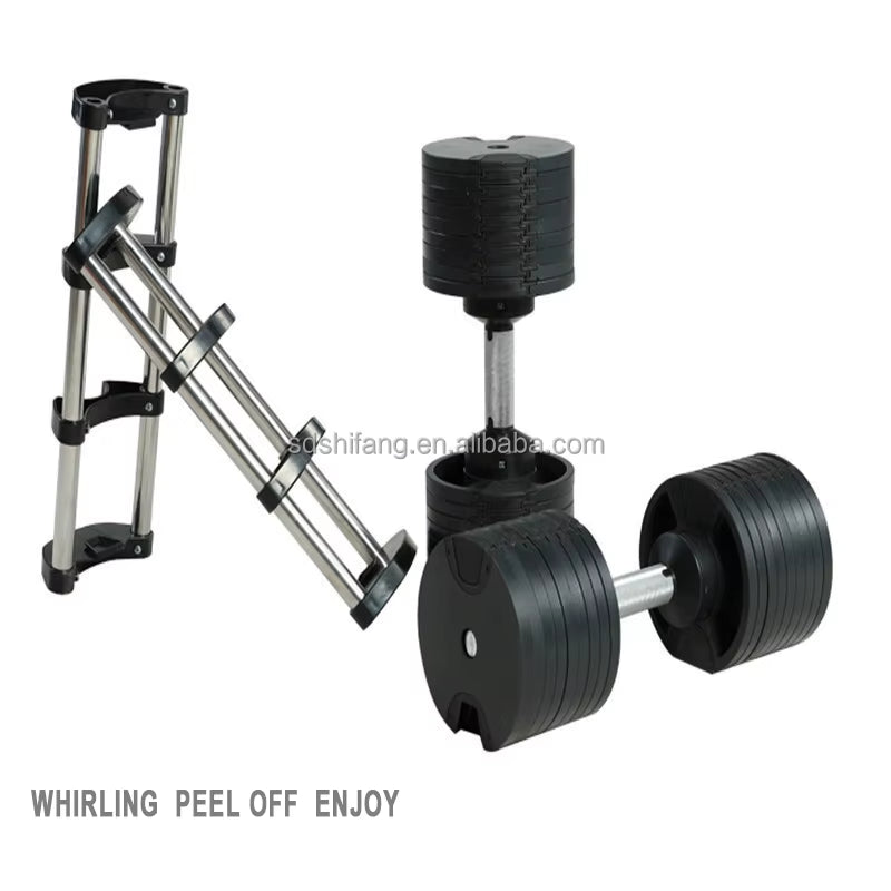 Cheap 24Kg 36Kg 40Kg Adjustable Dumbbell Weight Lifting Dumbbells Gym Set 2Kg Increments 32Kg with Stand Trade 36Kg 2Kg 40 Lbs
