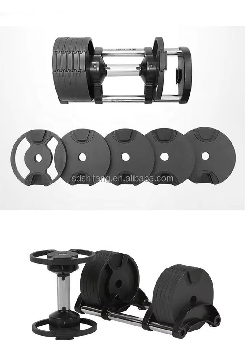 Cheap 24Kg 36Kg 40Kg Adjustable Dumbbell Weight Lifting Dumbbells Gym Set 2Kg Increments 32Kg with Stand Trade 36Kg 2Kg 40 Lbs